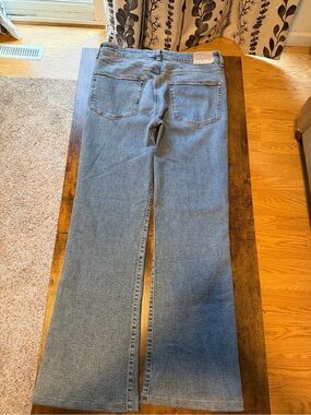 Mavi Victoria High-Rise Wide-Leg Jeans Light Wash Stretch Women’s Size 30/31